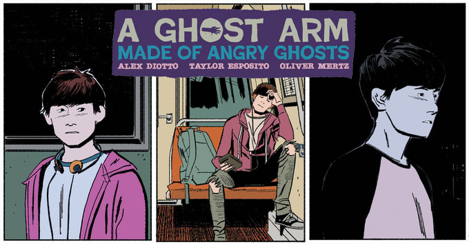 Advanced Review: A Ghost Arm Made of Angry Ghosts by Oliver Mertz and Alex Diotto